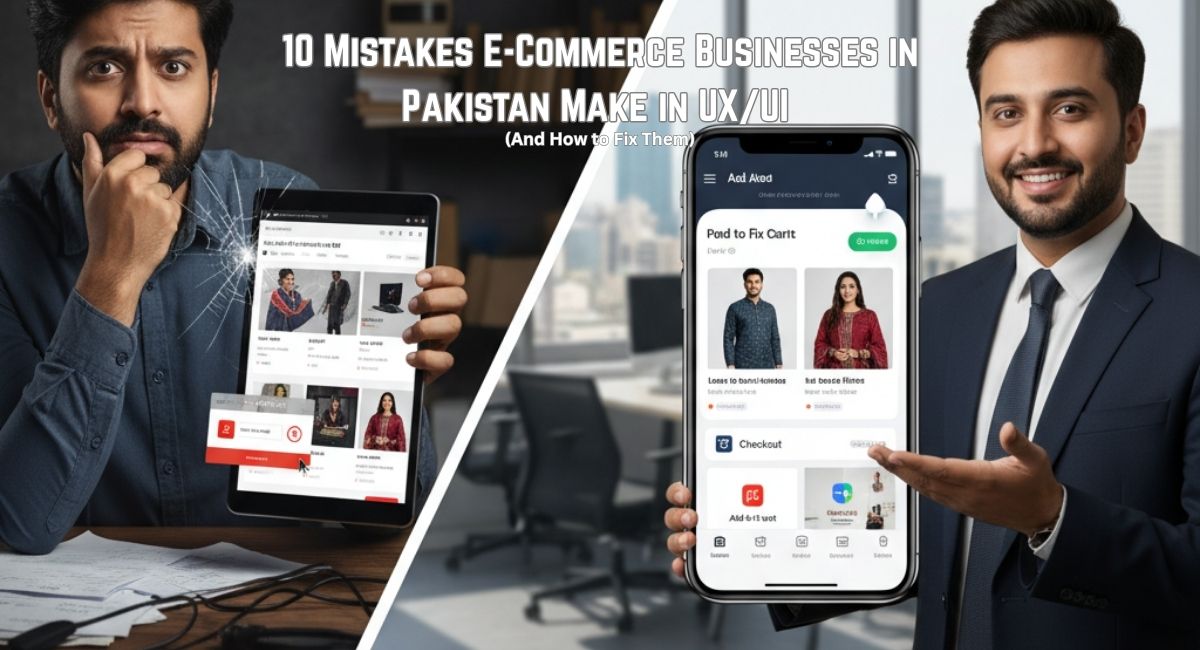 10 UX/UI Mistakes E-Commerce Brands Make in Pakistan