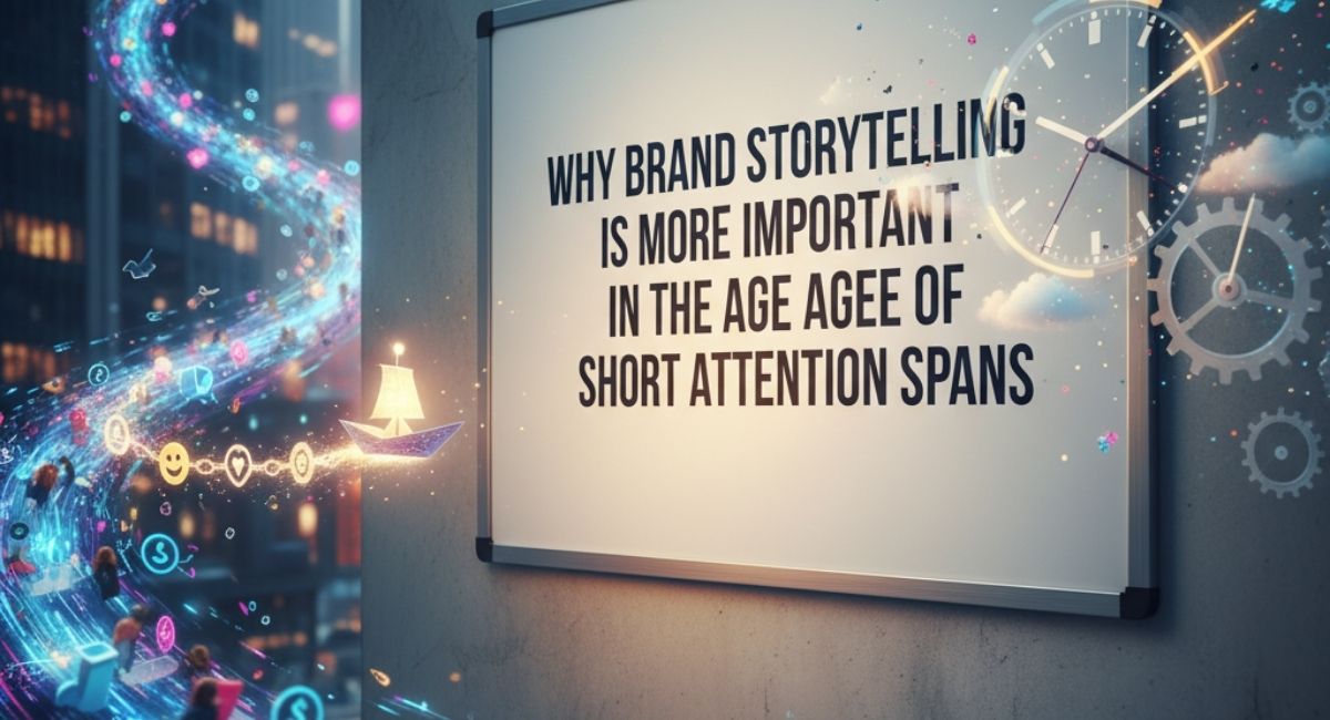 Why Brand Storytelling Is More Important in the Age of Short Attention Spans
