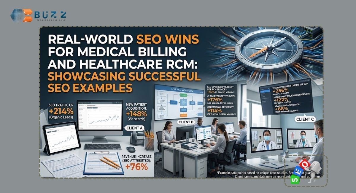 Real-World SEO Wins for Medical Billing and Healthcare RCM Showcasing successful SEO examples